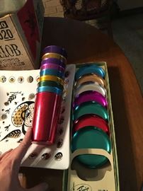 Vintage Brilliant metal glasses