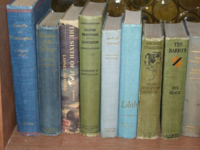 ASSORTED OLD BOOKS