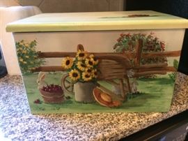 Hand painted box 