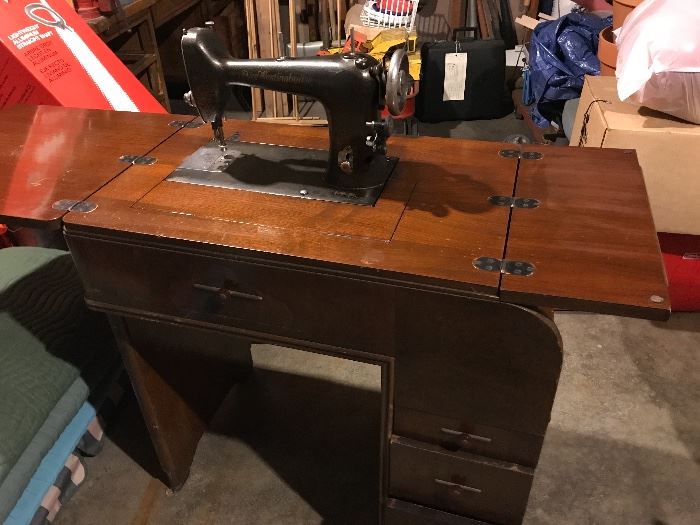 Westinghouse Sewing Machine Vintage Black finish