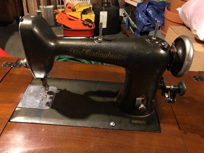 Westinghouse Sewing Machine Vintage Black finish