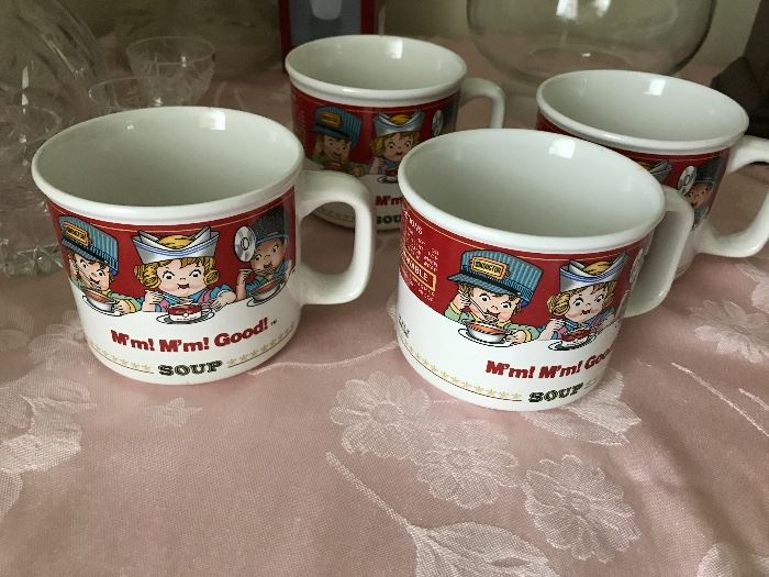Vintage Campbell Soup cups
