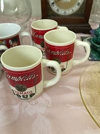 Vintage Campbells Tomato Soup cups