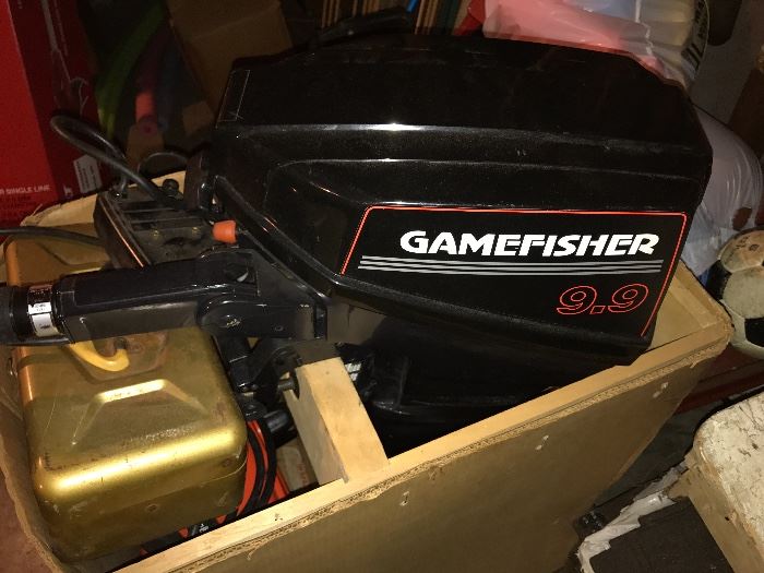Game Fisher Boat Motor 9.9
