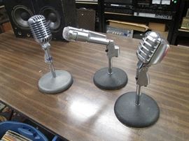 Classic Vintage Microphones, Shure 55S - "Elvis Mic", ElectroVoice EV