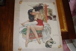 "December 1948" Signed Joe De Mer Print