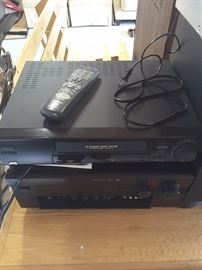 Another picture of JVC and Yamaha.