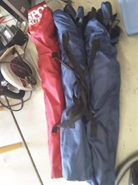 3 Tailgate Party Outdoor Chairs.