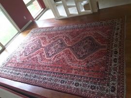 Colorful Persian Dining Room Rug.