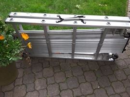 Scaffolding Ladder, Metal Opens Up.