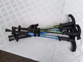 Captain Stag Walking Sticks, Poles, Qty 4.