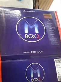 MBox2 powered by Pro Tools.