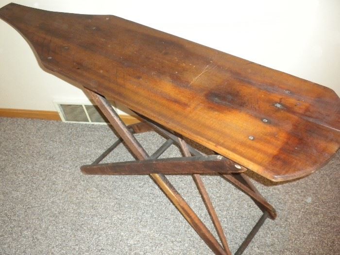 OLD PRIMITIVE IRONING BOARD