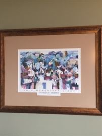 Charles Murphy framed print