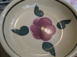 Watt pottery pasta bowl