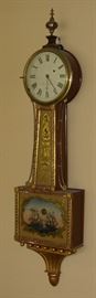 Aaron Willard banjo clock