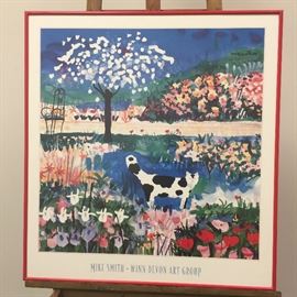Mike Smith - Winn Devon Art Group print- two of two