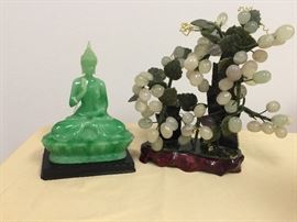 Beautiful Asian pieces in Jade.