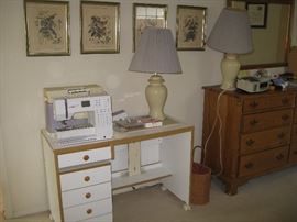 Bernina machine and table
