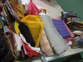 Lots of fabric