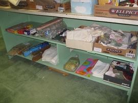 Iron board arms and misc sewing items