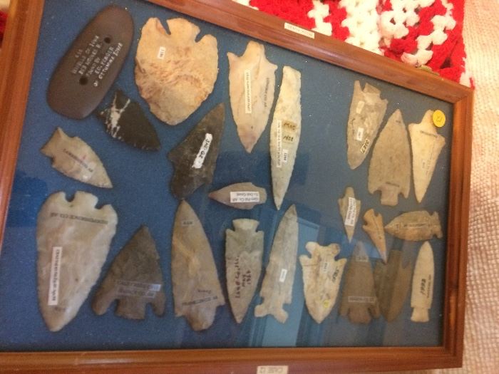 arrowheads, finest collection ever!