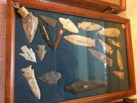 fine arrowhead collection