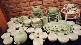 Japan China Sage with Salt Cellars