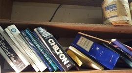 Assorted Books on Cars