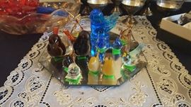 Assortment of Murano Style Birds