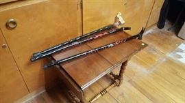 Canes, Drop Leaf End Table