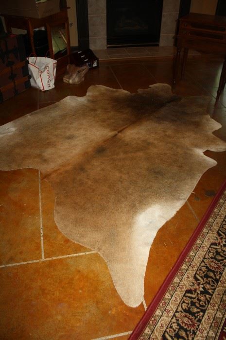 Beautiful cowhide rug
