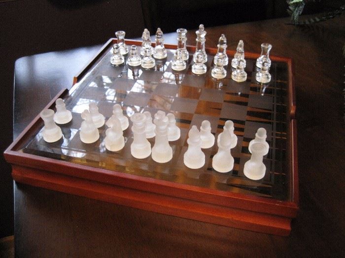 Chess/Backgammon set.