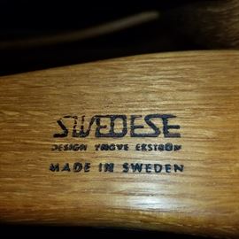 Brand on Ekstrom chair