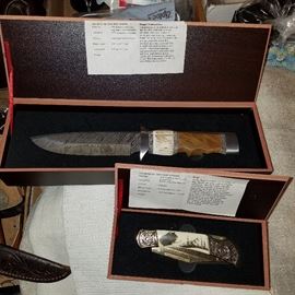 New hunting knives in original boxes