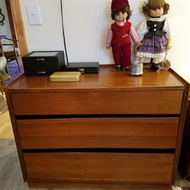 Dillingham mid-century dresser, one of two.