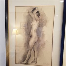Nude drawing by Horton?  