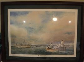 Beautiful seascape that would be perfect in an office by John Chumley