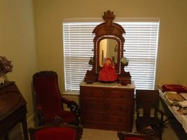 Eastlake dresser in about perfect condition.