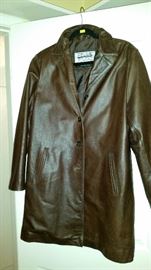 Leather coats