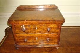 Minature chest of drawers. C-1860.