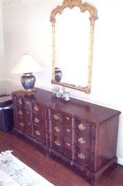 Statton dresser with mirror above.