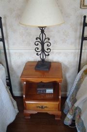 Maple night stand.