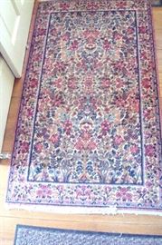 Vintage Kinman oriental area rug.