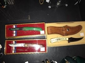 Case XX and Schrade Knife 