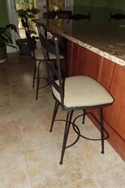 Charleston Forge counter height bar stools