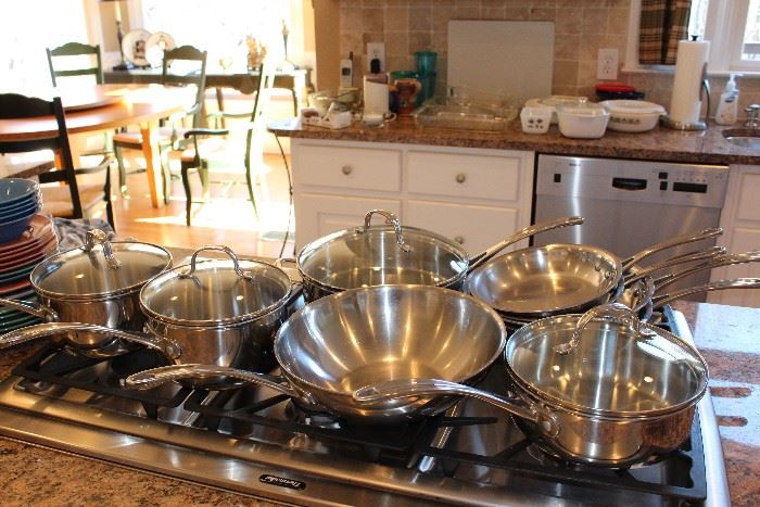 Calphalon frying pans, pots and pans