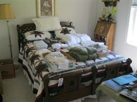 Full Size Bed. Very nice and clean 