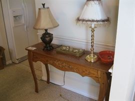 Oak Sofa Table 
