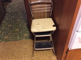 Vintage kitchen stool